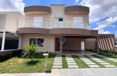 Casa com 3 dormitórios para alugar, 260 m² por r$ 8.745,38/mês - residencial imigrantes - nova odessa/sp