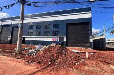Salão para alugar, 257 m² por r$ 7.000/mês - loteamento industrial machadinho - americana/sp
