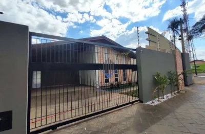 Casa com 4 dormitórios para alugar, 216 m² por r$ 5.592,00/mês - chácara machadinho ii - americana/sp