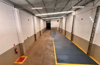 Galpão para alugar, 480 m² por r$ 7.053,00/mês - parque industrial bandeirantes - santa bárbara d'oeste/sp