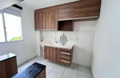 Apartamento com 2 dormitórios para alugar, 45 m² por r$ 1.526,00/mês - morada do sol - americana/sp