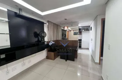 Apartamento com 2 dormitórios para alugar, 45 m² por r$ 1.688,00/mês - morada do sol - americana/sp