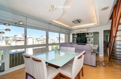 Cobertura 3 dormitórios à venda menino deus porto alegre/rs