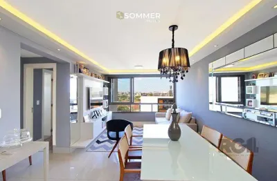 Apartamento 2 dormitórios com suíte e 2 vagas de garagem no higienópolis