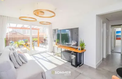 Apartamento garden semi-mobiliado e decorado no bairro Jardim Lindóia