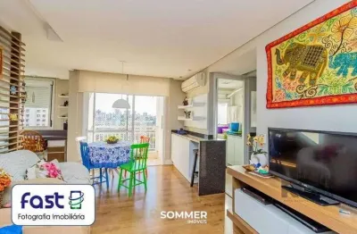 Apartamento para Venda - 74.64m², 3 dormitórios, sendo 1 suites, 2 vagas - Passo