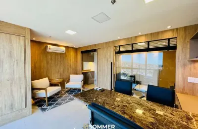 Conjunto/Sala MOBILIADA para Venda - 35m², 0 dormitórios, 1 vaga - Petrópolis