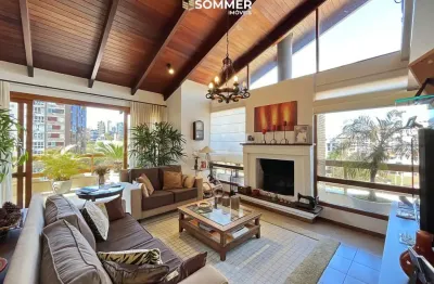 Excelente cobertura com 3 dormitórios para comprar no bairro bela vista