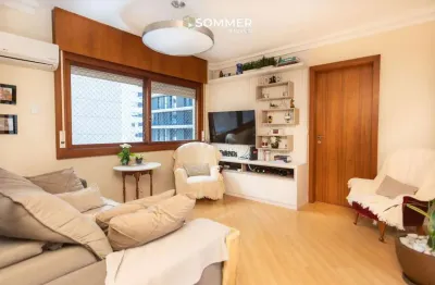 More no petrópolis! 3 dormitórios, suíte, 2 vagas e totalmente mobiliado