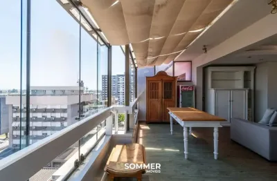 Cobertura com 3 dorm 189m² privativos 2 vagas individuais -  Jardim Lindóia