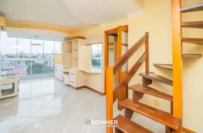 Cobertura com vista panorâmica, 3 dormitórios, suíte e 2 vagas.