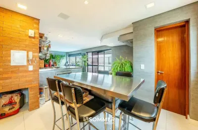 Cobertura com 203m² e 3 dormitórios, 1 suíte, 4 vagas no bairro Higienópolis