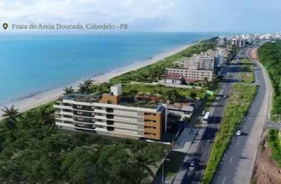 Apartamentos com 03 qtos, 100m², 126m², 127m² - areia dourada pé na areia em