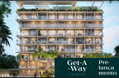 Flat para venda no bairro de tambaú em joão pessoa, com 24m² e 1 quarto sendo suíte.