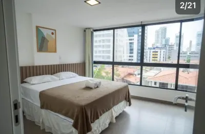 ️ flat mobiliado em manaíra – 34m², 1 quarto, prédio novo e pertinho da praia!