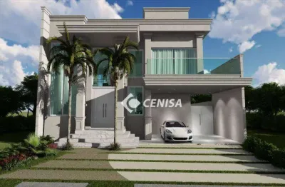 Casa com 3 suítes à venda, 242 m² - condomínio jardins di roma - indaiatuba/sp