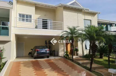 Casa com 4 dormitórios à venda, 321 m² - condomínio amstalden residence - indaiatuba/sp