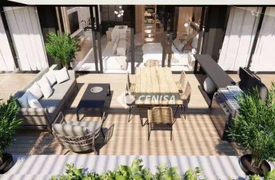 Studio garden com 1 dormitório à venda, 57 m² - centro - indaiatuba/sp