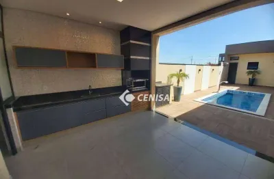 Casa com 3 suítes à venda, 230 m² - condomínio park gran reserve - indaiatuba/sp