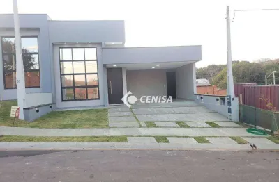 Casa com 3 suítes à venda, 153 m² - condomínio park gran reserve - indaiatuba/sp