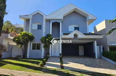 Casa com 6 quartos para alugar, 405 m² - condomínio santa clara - indaiatuba/sp