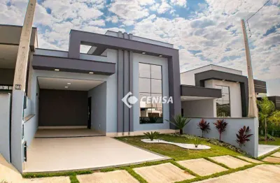 Casa com 3 suítes à venda, 137 m² - condomínio park gran reserve - indaiatuba/sp