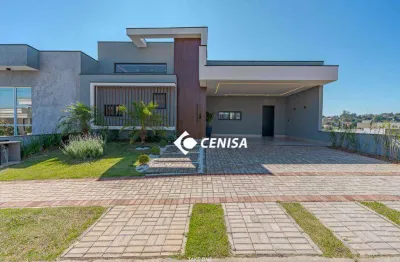 Casa com 3 dormitórios à venda, 178 m² por r$ 1.895.000 - condomínio laguna - indaiatuba/sp