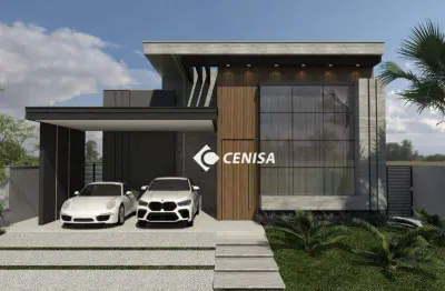 Casa com 4 suítes à venda, 259 m² - Condomínio Maison Du Parc - Indaiatuba/SP