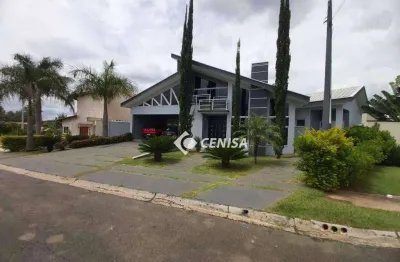 Casa com 4 suítes, 292 m² - venda por R$ 2.800.000 ou aluguel por R$ 16.830/mês - Condomínio Jardim dos Lagos - Indaiatuba/SP