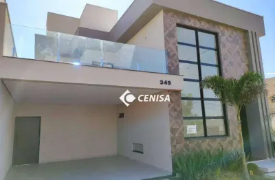 Casa com 3 quartos à venda, 245 m² - Condomínio Alto de Itaici - Indaiatuba/SP