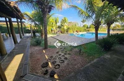 Chácara com 3 suítes, 2050 m² - venda ou aluguel - Condomínio Terras de Itaici - Indaiatuba/SP