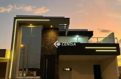 Casa com 4 suítes à venda, 225 m² - Condomínio Evidências - Indaiatuba/SP