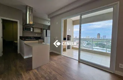 Apartamento com 1 quarto para alugar, 55 m² - Condomínio Sky Towers Home - Indaiatuba/SP