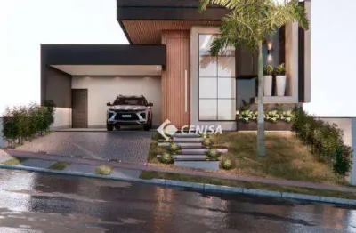 Casa com 3 suítes à venda, 189 m² por R$ 1.500.000 - Condomínio Laguna - Indaiatuba/SP