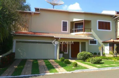Casa com 4 dormitórios à venda, 317 m² - condomínio village terras de indaiá - indaiatuba/sp