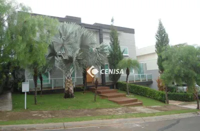 Casa com 6 dormitórios à venda, 538 m² - condomínio helvetia park i - indaiatuba/sp