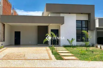 Casa com 3 suítes à venda, 180 m² - condomínio maria josé - indaiatuba/sp