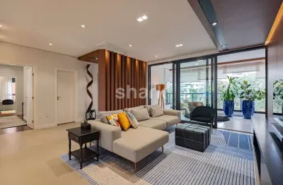 Apartamento para venda mobiliado por r$ 5.400.000,00  em alphaville, santana de parnaíba-sp