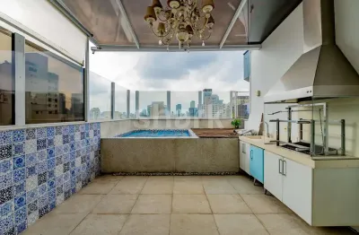 Cobertura duplex para venda por r$ 4.600.000,00 ou locação por r$ 25.000,00/mês na vila nova concei