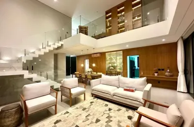 Casa mobiliada para venda e locação em alphaville, santana de parnaíba-sp