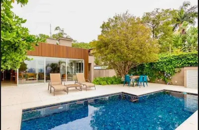 Casa à venda em rua fechada por r$ 12.000.000,00 no jardim guedala, são paulo, sp
