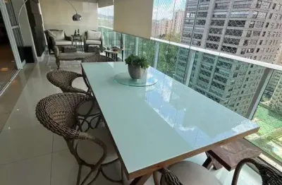 Apartamento mobiliado para locação no centro de alphaville, barueri, sp