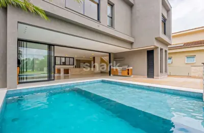 Casa semi mobiliada para venda por r$ 12.000.000,00 e locação por r$ 48.000,00 em alphaville, santa