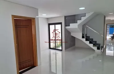 Sobrado para venda em são bernardo do campo, jardim hollywood, 3 dormitórios, 3 suítes, 1 banheiro, 4 vagas