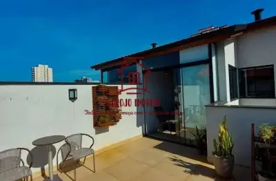 Cobertura para venda em santo andré, santa maria, 2 dormitórios, 2 banheiros, 2 vagas