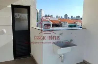 Cobertura para venda em santo andré, jardim ocara, 2 dormitórios, 2 banheiros, 1 vaga