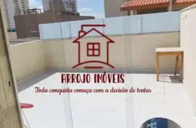 Cobertura para venda em santo andré, campestre, 2 dormitórios, 2 banheiros, 1 vaga