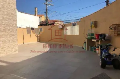 Casa térrea para venda em são bernardo do campo, jardim palermo, 2 dormitórios, 2 suítes, 3 banheiros, 5 vagas