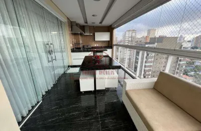Apartamento para venda em santo andré, jardim, 3 dormitórios, 3 suítes, 5 banheiros, 4 vagas