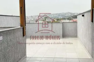 Cobertura para venda em santo andré, vila homero thon, 2 dormitórios, 1 suíte, 1 banheiro, 1 vaga